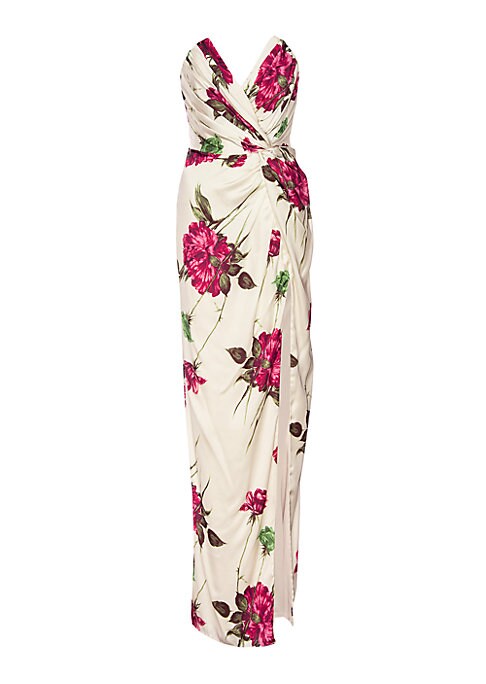 Peony Knot Evening Gown