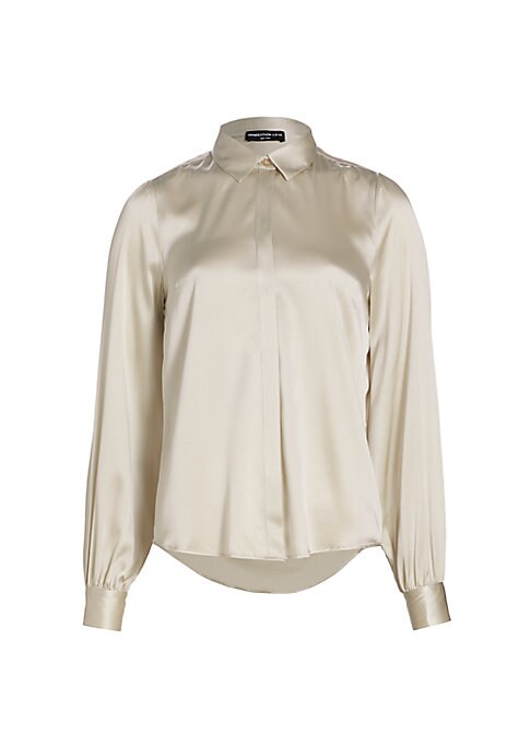 Chic Silk Charm Blouse