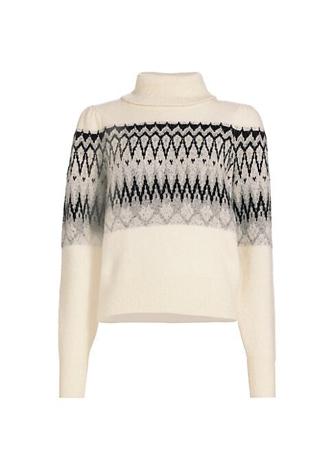 Cozy Fair Isle Turtleneck