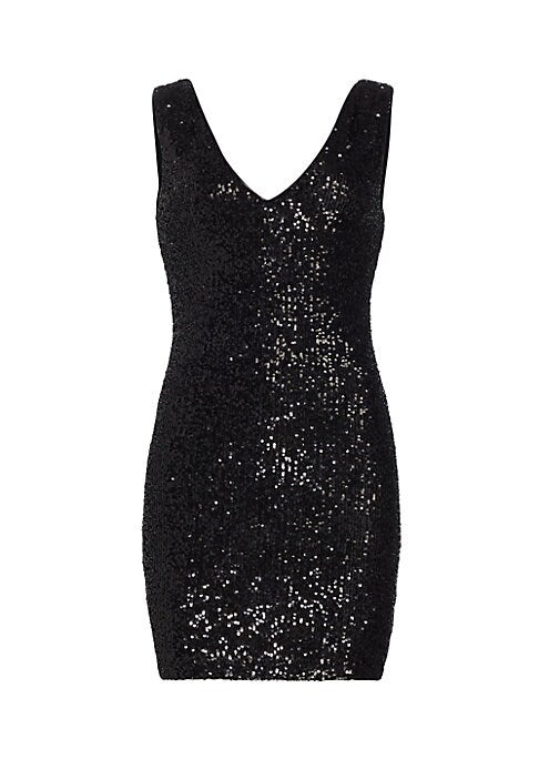 Glimmering Body-Con Dress