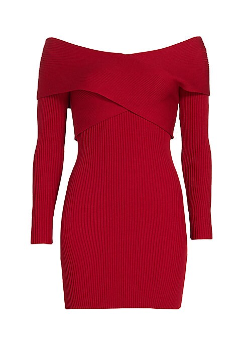 Crisscross Off-Shoulder Dress