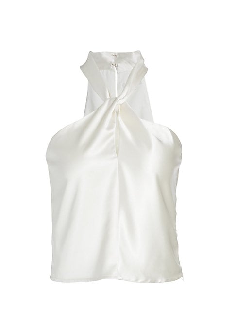 Lustrous Halter Top