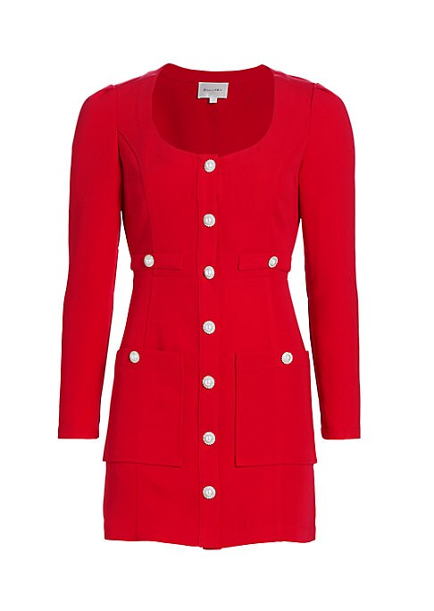 Chic Button Minidress