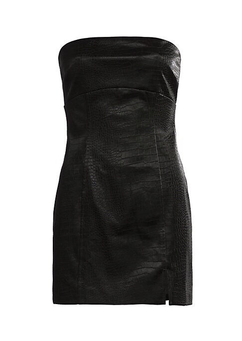 Crocodile Charm Minidress