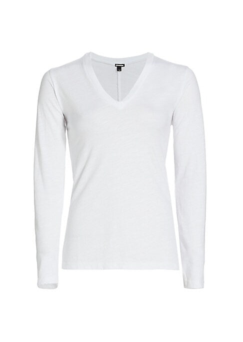 V-Neck Slub Tee