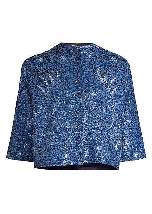 Sparkling Cropped Jacket