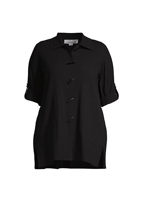 Textured Button-Up Bliss
