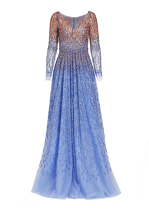 Chic Ombre Tulle Dress