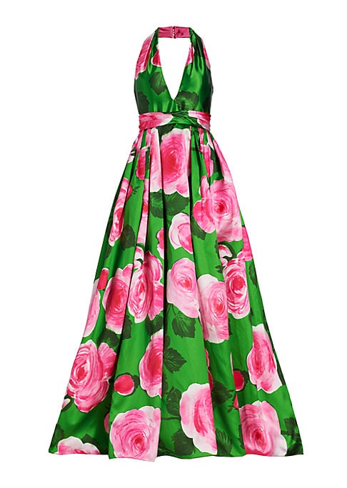 Floral Elegance Gown