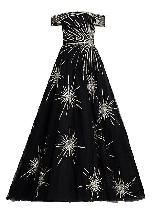 Dramatic Starburst Dress