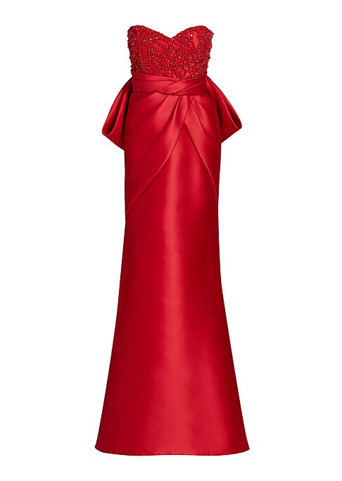 Dramatic Bow Mermaid Gown