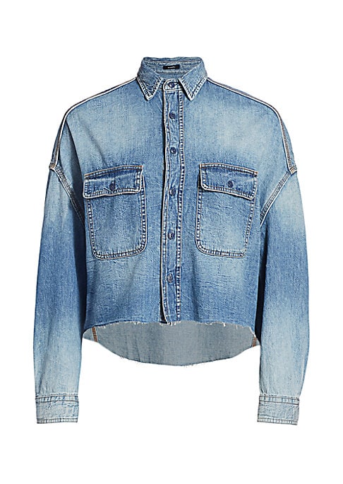 Chic Denim Top
