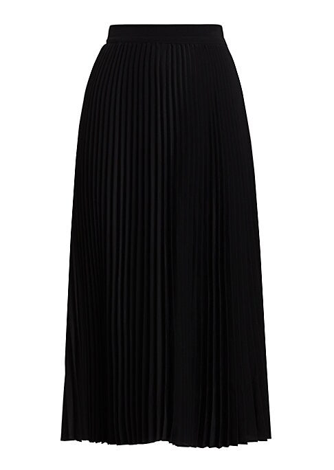 Pleated Midi Skirt