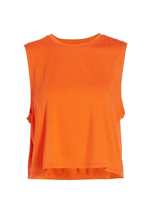 Jersey Style Crop Top