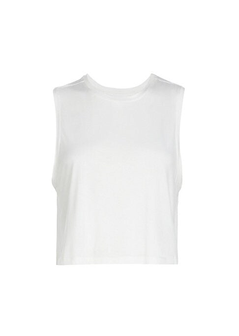 Jersey Sleeveless Crop Top