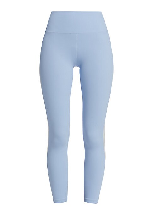 High-Waist Striped Leggings