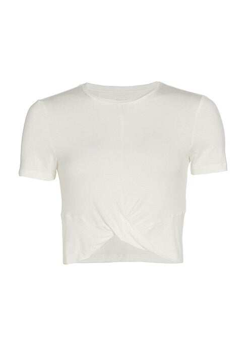 Draped Crop Tee