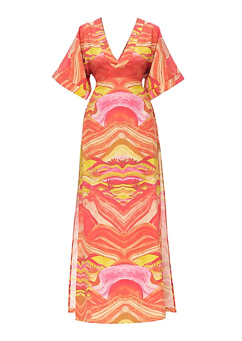 Sunset V-Neck Caftan