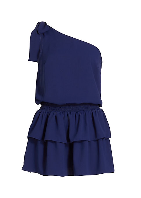 Tiered One-Shoulder Dress