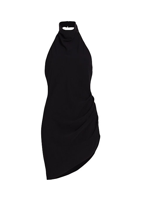 Ruched Backless Minidress