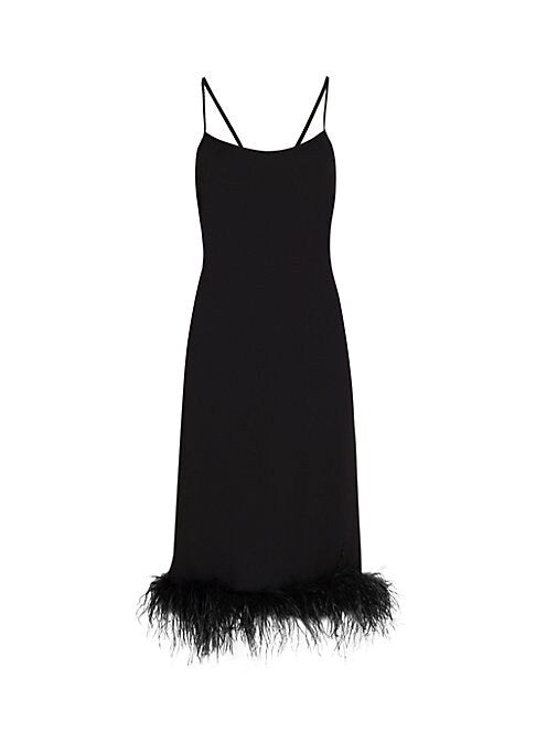 Feathered Elegance Dress