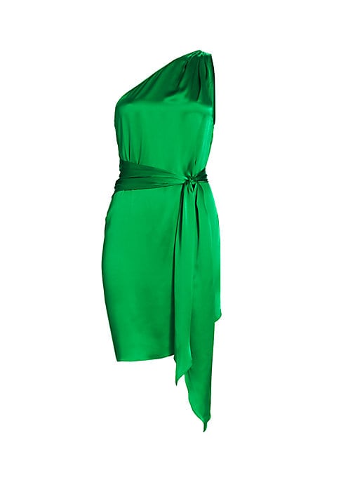 Silk One-Shoulder Delight