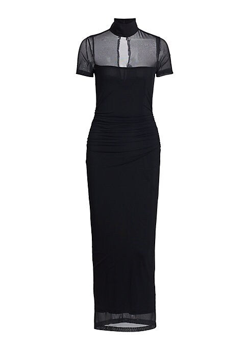 Chic Mesh Body-Con Dress