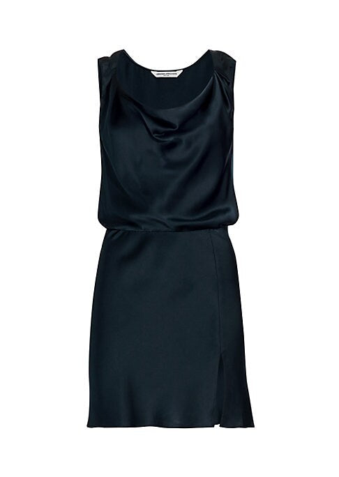 Sleek Silk Minidress