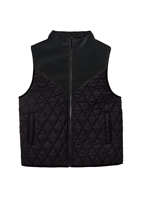 Cozy Dual-Texture Vest