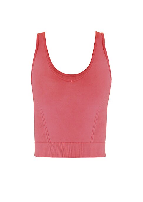 V-Neck Textured Tank