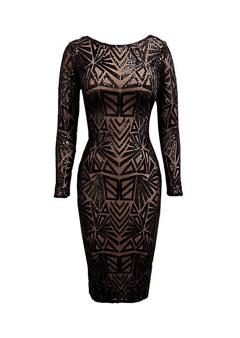 Scoopback Sparkle Dress