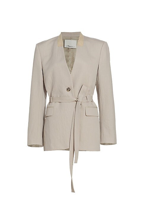 Chic Tie-Waist Blazer