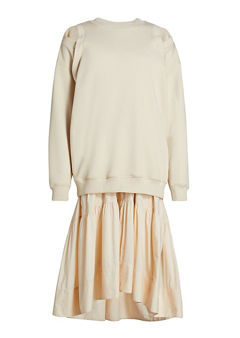 Chic Contrast Maxi Dress