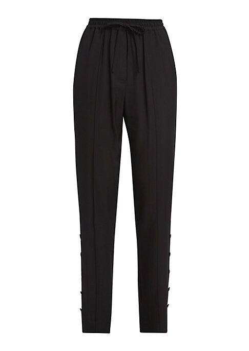 Chic Side-Slit Trousers