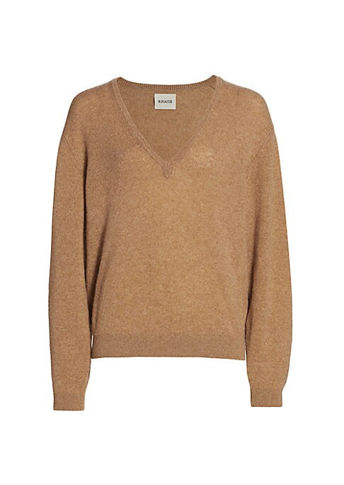Luxe V-Neck Cashmere Sweater