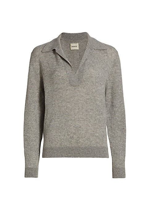 Luxe Cashmere Collared Sweater