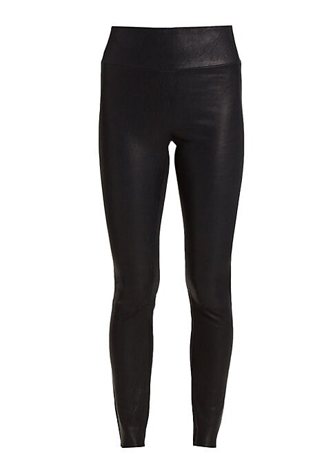 Chic Leather Ankle Pants