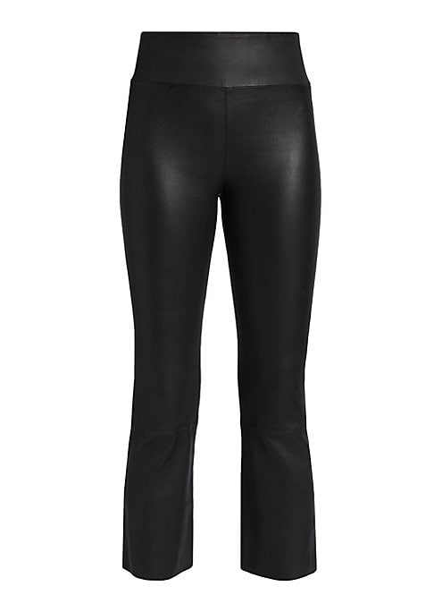 Flared Leather Legging Luxe