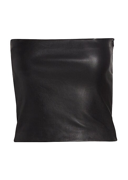 Luxe Leather Crop Top