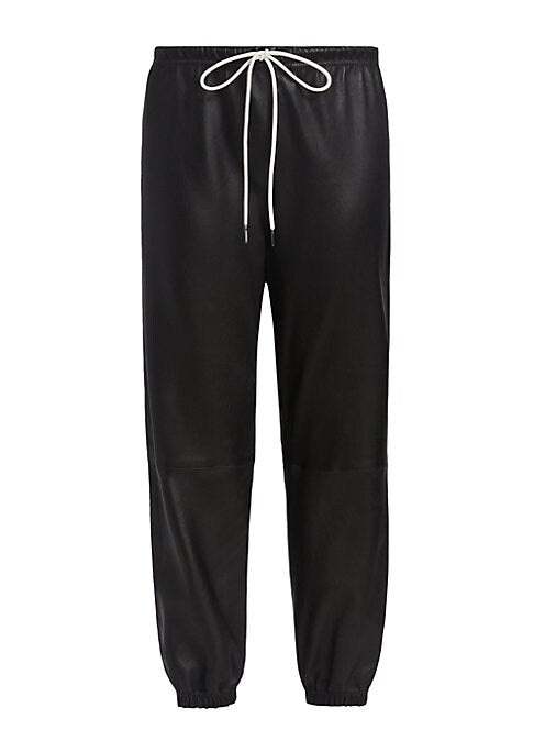 Luxe Leather Joggers