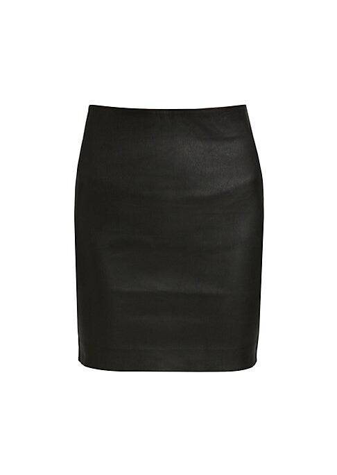 Leather Luxe Miniskirt