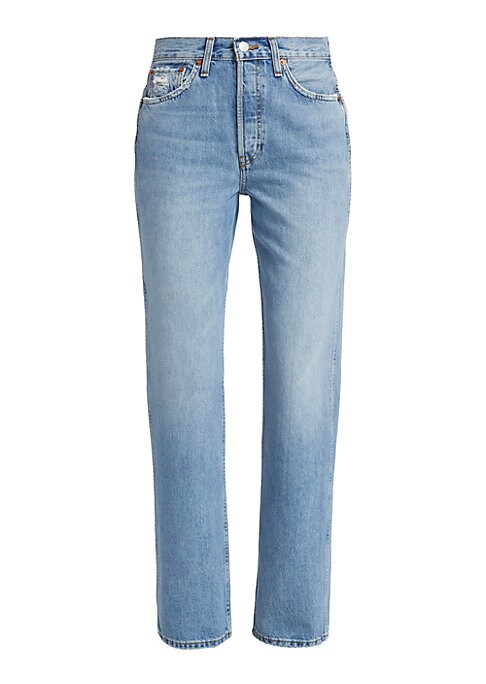 Vintage Straight-Leg Jeans