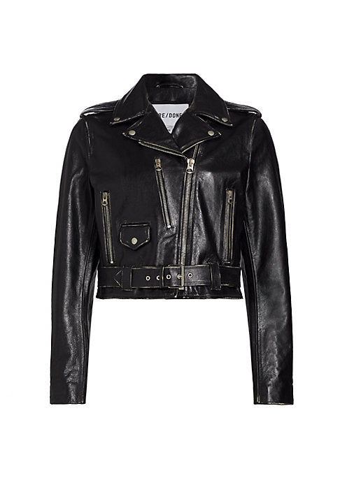 Cropped Biker Bliss