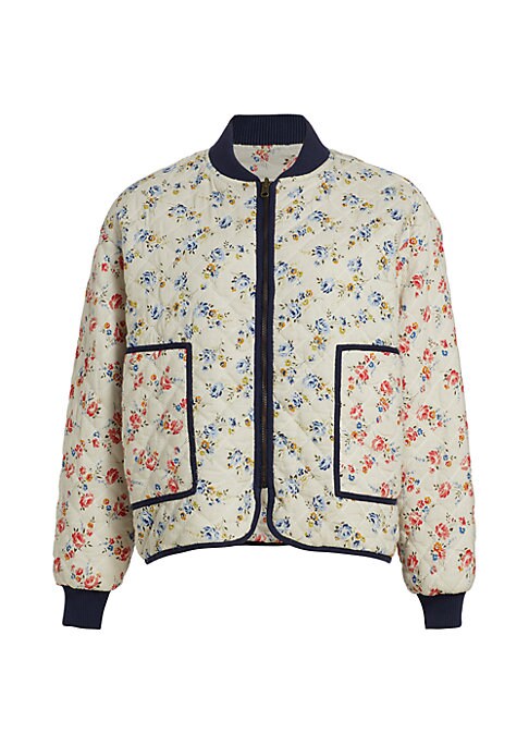 Floral Reversible Bomber