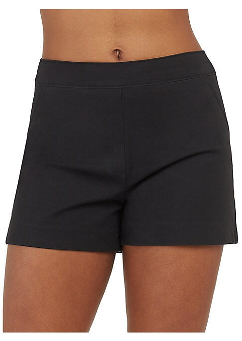 Chic Stretch Cotton Shorts