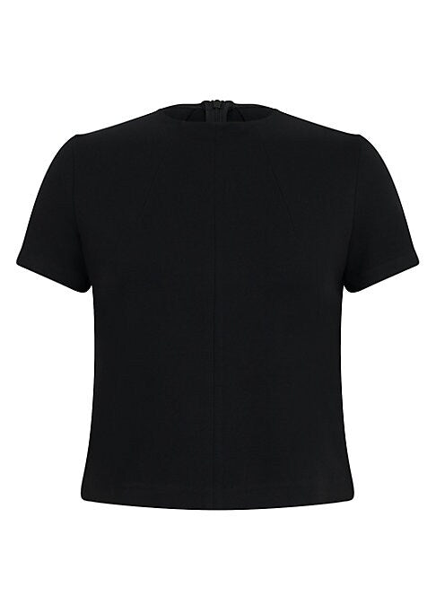 Funnel Neck Crop Top