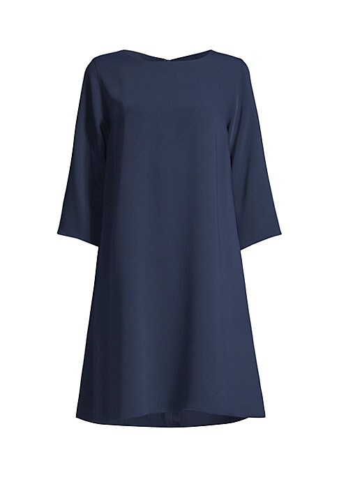 Chic Crepe Midi Dress