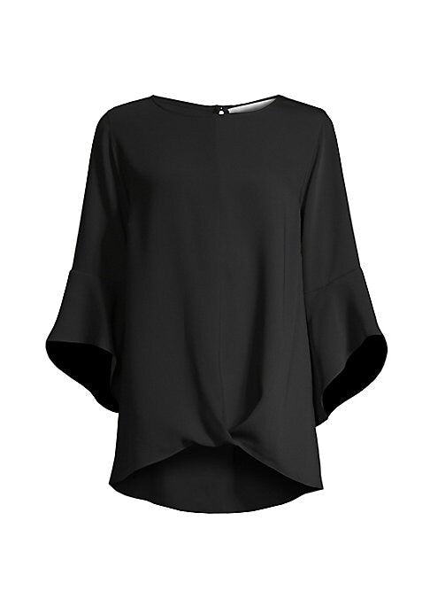 Twist Detail Crepe Top