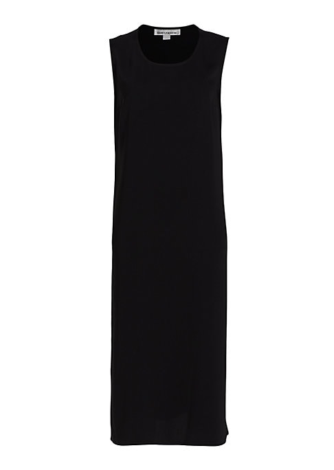 Chic Crepe Midi Dress