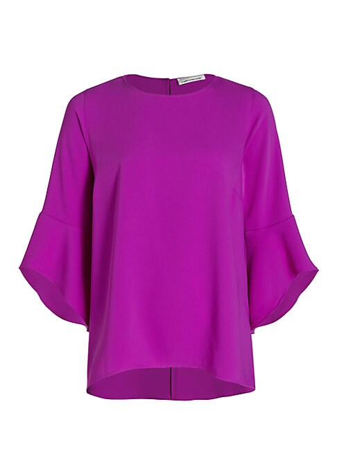 Elegant Bell-Sleeve Tunic